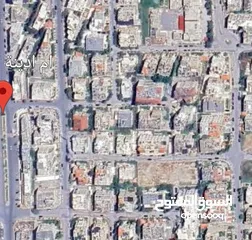  1 1057 - قطعة أرض للبيع - أم أذينة الجنوبي - شارع عبدالله غوشة - مساحة 774 متر - سكن ب - تصلح إسكان