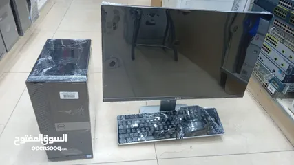  1 كمبيوتر مكتبي Dell core i7 7050 جيل سابع اقوي عرض داخل الكويت كفالة 6شهور