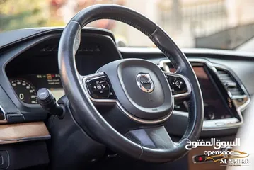  6 Volvo XC90 T8 R-Design 2016 Plug in hybrid   السيارة مميزة جدا و لا تحتاج الى صيانة