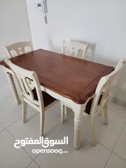  1 Wooden Dinning table