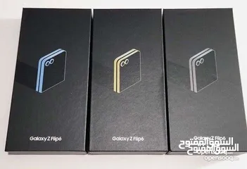  16 جلاكسي زد فليب 6 5G جديد افضل كفالة الوكيل الرسمي جميع الالوان // Z Flip 6 5G 256/512
