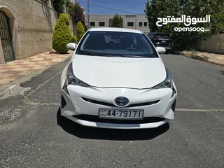  7 تويوتا بريوس 2018 فحص 3 جيد قصعه اثر ضرب بسعر مغري جدا