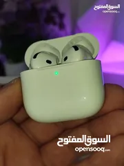  6 كفالة استرجاع سماعات ايربودز 4 وارد امريكي طبق الاصل عن الاصليه عزل صوت ومكالمات 100٪