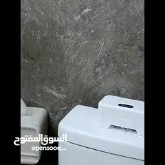  9 جهاز استشعار كف اليد لفتح سيفون المرحاض  بدون لمس