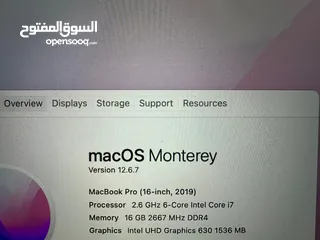  6 Macbook pro 2019