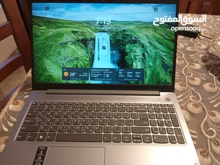  1 لابتوب lenovo ideapad slim 3 مستعمل بحالة جيدة جدا