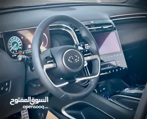  11 هونداي توسان/2022 فل الفل بدون فتحة سقف  2x4 ///240Hp بنزين + كهرباء  ( Haybrid) 1600cc