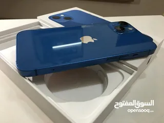 6 على الفحص ايفون 13 اصلي جيجا 256 بطارية 81 أغراضة والكرتونه الأصلية متوفر توصيل