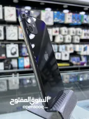  3 iPhone 11 (64 GB) ايفون 11 مستعمل  بحالة ممتازة / مغير بطارية اصلية بشركة ايفون  نسبة بطارية 100٪؜