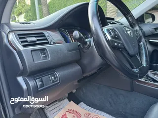  10 تويوتا كامري 2017 وارد الشركة المركزية ممشى قليل فحص كامل