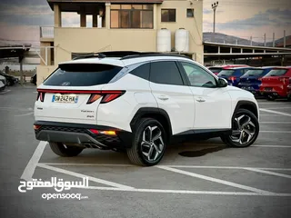  11 هونداي توسان/2022 Plug In فل الفل فتحة سقف بانوراما  4x4 ///271Hp   ( Haybrid) 1600cc