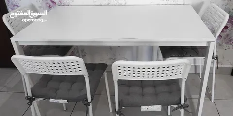  1 Ikea Table with 4 chairs