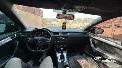  4 سكودا اوكتافيا 2019 رخصة بنزين 1500 بانورما بسعرر حررق 86 كاش فقط