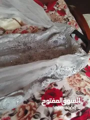  5 فستان سهرة فضي سكني حريم السلطان