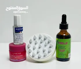  2 سيروم ميلي  وفرشة وسيروم مافالا ومرطب شفة