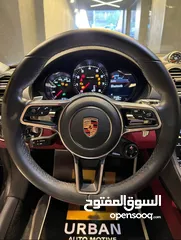  6 Porsche  718 Boxster Roadster  2000cc  300HP وكيل موديل 2024 عداد 8500 اسود فرش احمر  سقف اسود رخصة