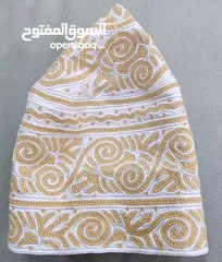  3 كمة خياطة عمانية لون بيج  فاتح  القياس 11 وربع