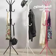  3 شماعة الملابس الكلاسيكية معدن ثقيل مطلي ضد الصدأ والتآكل  تصميم راقي يوفر ترتيب وأناقة بزاوية بيتك