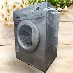  1 غساله ال جي الجباره 7 كيلو فل اتوماتيك دايركت درايف انفيرتر بحال الوكاله شبه جديده
