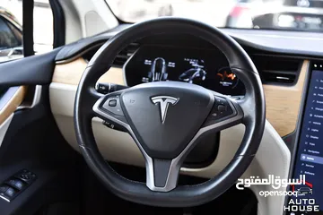  9 تسلا Model X كفالة الوكالة 2018 Tesla Model X D75