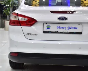  8 Ford Focus ( 2013 Model ) in White Color GCC Specs