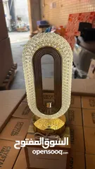  7 تيبل لامب كريستال ثلاث اضائات crystal taple lamp