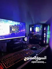  6 جهاز pc العاب بكامل معداته للبيع