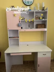  3 مكتب دراسي مع كرسي دوار