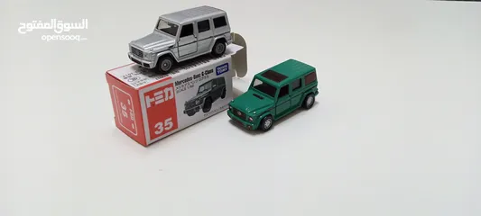  19 مجسمات سيارات معدنية حجم 1/64 مناظر للمكاتب
