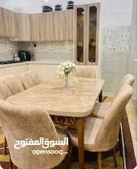  5 ميز طعام سلايت 6كراسي بسعر 220الف