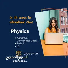  2 مدرس فيزياء   PHYSICS TEACHER (Bilingual-IGCSE-A level-IB )