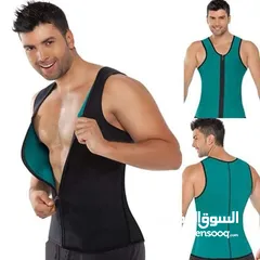  16 مشد دبل فيس الحراري للرجال اخفاء الكرش للتنحيف متوفر كل المقاسات التنحيف مشدات