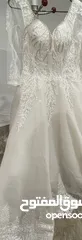  2 فستان زواج مع طرحه و عبايه