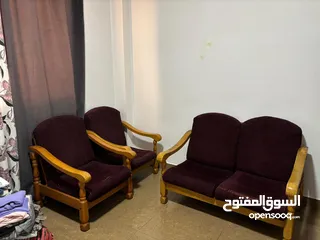  2 كنب للبيع قابل للتوافض