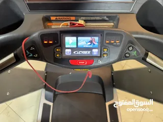  5 جهاز تريدميل Cybex770T شبه جديد استخدام شهرين فقط بسعر مغري