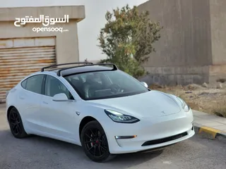  11 TESLA MODEL 3 2019 MID RANGE  تيسلا موديل ثري ميد رينج مميزه بحالة ممتازه