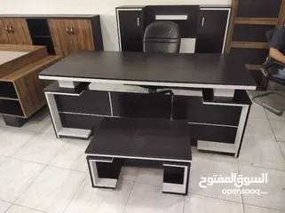  8 مكتب مدير بسعر المصنع شامل التوصيل والتركيب عمان زرقاء