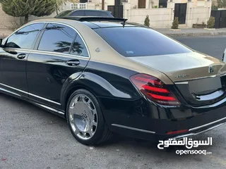  6 مرسيدس s500 موديل 2006 محوله 2019 مايباخ