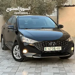  3 هونداي اكسنت ترخيص 2022 جير اتماتيك ماطور 1600 بنزين
