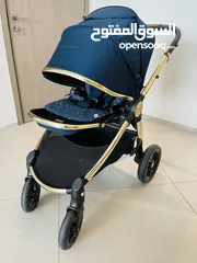  3 Stroller Full Set Midnight Blue Color