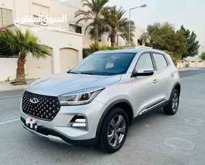  1 *TIGGO 4pro*  *Bahrain Agency Warranty* Model -  2023  Km - 38k km Engine -  Chery Color – White