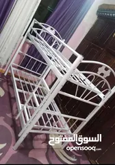  4 تخت  طابقين حديد ثقيل متوفر الوان اسود وابيض وزهري فقط