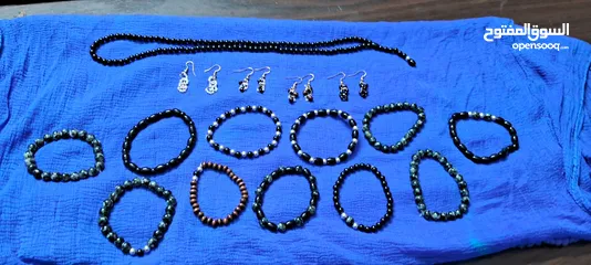  9 Home made Beads Bracelets