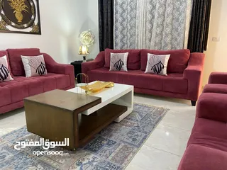  5 أطقم كنب وكورنرات خشب سويد ثقيل جدا اسفنج دانلوب والضهر هولو طبي الارضيات كوشوك متينه