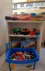  3 Toy Box Organizer & Kid's Bookshelf