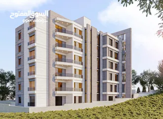  3 شقة 102 متر مع حديقة 72 متر للبيع في الشرفة بالقرب من شارع القدس و المدرسة الانجليزية و حلويات ايفيل