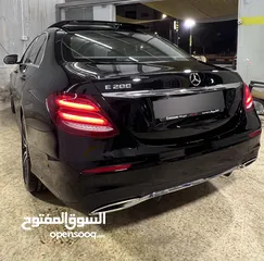  13 مرسيدس e200 2017 وارد غرغور  عداد 55000