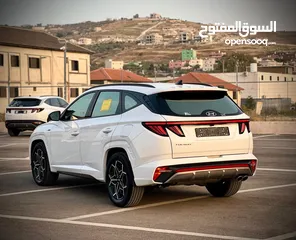  11 هونداي توسان  N-LINE  فل بدون فتحة  2x4 ///240Hp بنزين + كهرباء  2022/ ( Haybrid) 1600cc