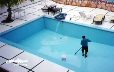  19 بناء وصيانة برك السباحة من تسريب المياه وصيانة غرفة المكانيك ...