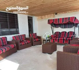  29 طقم راتان 5 مقاعد 125د + طاولة وسط .. شامل التوصيل داخل عمان  يتوفر اطقم راتان سباعي مراجيح ثلاثية 1